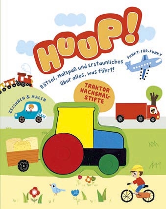 Huup!, m. Wachsmalstiften - 