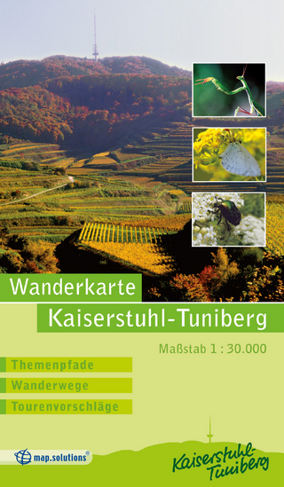 Wanderkarte Kaiserstuhl-Tuniberg 1:30000