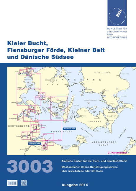 Kieler Bucht, Flensburger F&ouml;rde, Kleiner Belt und D&auml;nische S&uuml;dsee - 