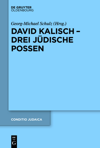 David Kalisch – drei jüdische Possen