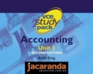 Vce Study Pack Accounting Unit 3 Second Edition