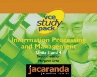 Vce Study Pack Information Processing and Management Units 3 & 4 2nd Edition