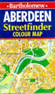 Aberdeen Streetfinder Colour Map -  Bartholomew