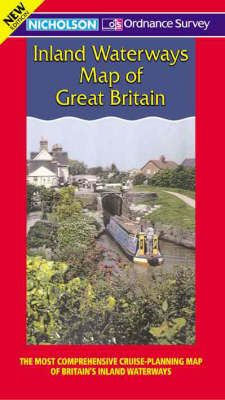Nicholson Inland Waterways Map of Great Britain