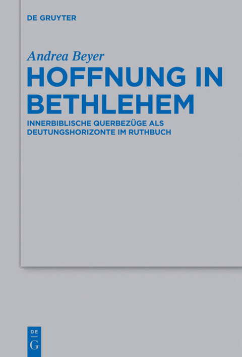 Hoffnung in Bethlehem - Andrea Beyer