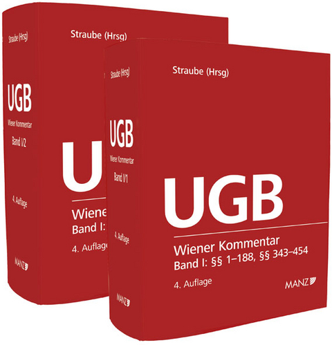 Wiener Kommentar zum Unternehmensgesetzbuch - UGB - Band 1 + Band 2 - 