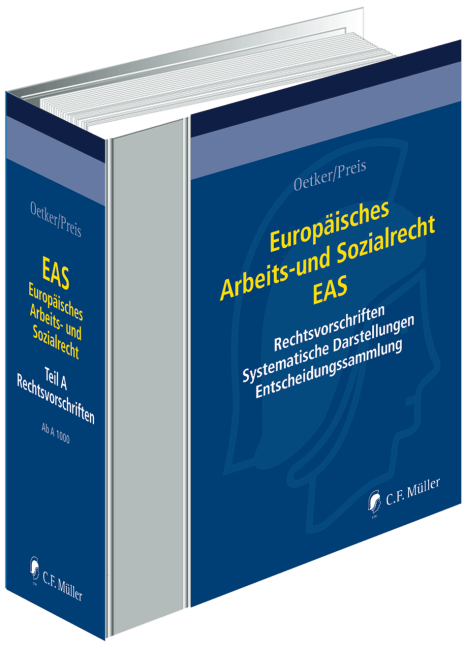 Europ&auml;isches Arbeits- und Sozialrecht - EAS - Wolfgang Balze, Uta Biskup, Alexander Block, Udo B&ouml;rgmann, Jan Busche, Michael Coester, Johannes Dietlein, Eberhard Eichenhofer, Julia Eichinger, Andreas Feuerborn, Martin Franzen, Maximilian Fuchs, Wolfgang Goos, Martina Haedrich, Kai Hasselbach, Curt Wolfgang Hergenr&ouml;der, Gerhard Igl, Detlev Joost, Thomas Kania, Stefanie Klein-Jahns, Michael Kliemt, Wolfhard Kohte, Juliane Kokott, Norbert Franz Kollmer, Kurt Kreizberg, Peter Mankowski, Andreas Marschner, Dirk Olzen, Susanne Peters-Lange, Thomas Raab, Sabine Regelin, Dieter Reuter, Ulrich Runggaldier, Michael Sachs, Monika Schlachter, Birgit Schmidt am Busch, Roland Schwarze, Hans-Harald Sowka, Ralf Steffan, Heinz-Dietrich Steinmeyer, Wolf-Dietrich Walker, Rolf Wank, Christoph Weber, Heinz-Josef Willemsen, Peter Winkler von Mohrenfels, Jan Ziekow