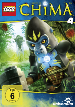LEGO - Legends of Chima. Tl.4, 1 DVD