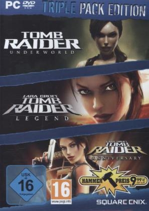 Lara Croft Tomb Raider Trilogie, 1 DVD-ROM