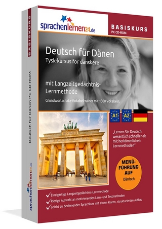 Sprachenlernen24.de Deutsch für Dänen Basis PC CD-ROM