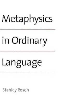 Metaphysics in Ordinary Language