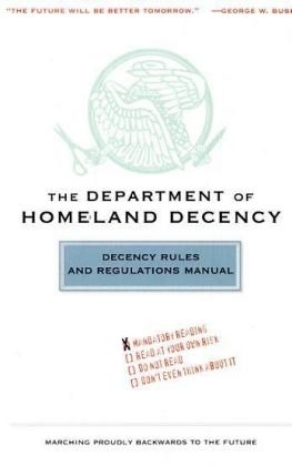 The Department of Homeland Decency
