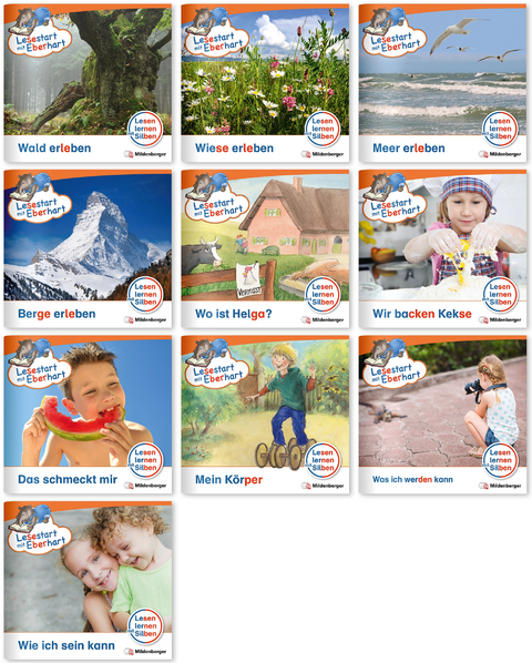 Paket &ndash; Lesestart mit Eberhart, Lesestufe 2: Komplettbezug Heft 11-20 - Stefanie Drecktrah