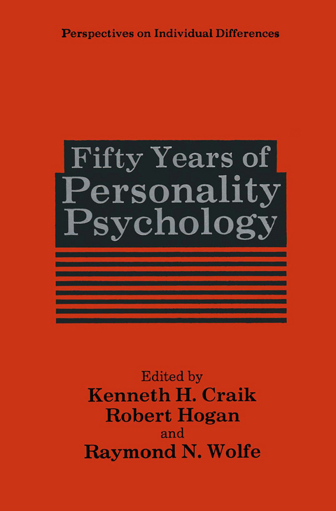 Fifty Years of Personality Psychology - 