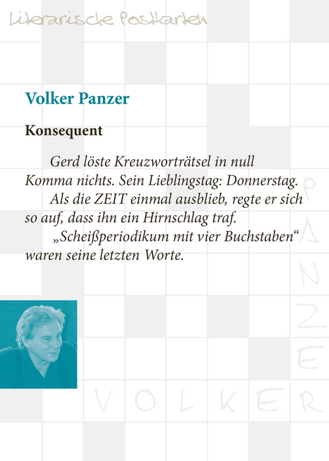 Konsequent - Volker Panzer