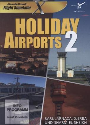 AddOn FSX Holiday Airports 2, CD-ROM
