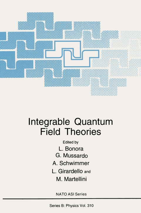 Integrable Quantum Field Theories - 