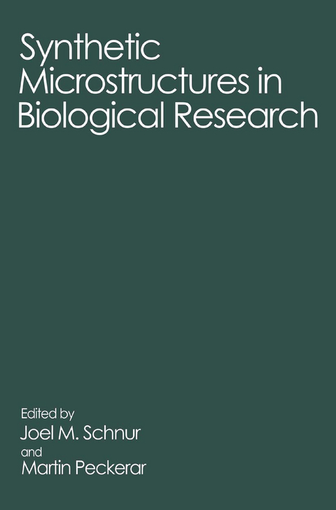 Synthetic Microstructures in Biological Research - 