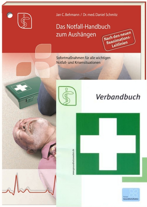 Premium-Ausgabe Notfall-Handbuch plus Verbandbuch - Jan Behmann, Daniel Schmitz
