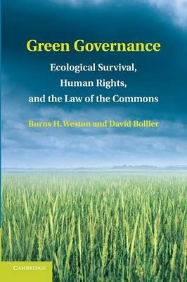 Green Governance - Burns H. Weston, David Bollier