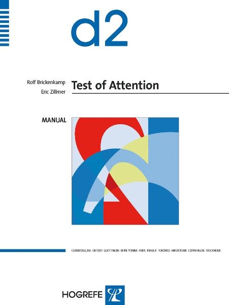 The d2 Test of Attention - Rolf Brickenkamp,  Et Al.