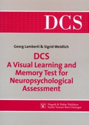 DCS - A Visual Learning and Memory Test for Neuropsychological Assessmemt