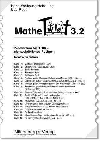 Mathetwist. Rechnen - Spannen - Kontrollieren / Mathetwist 3.2