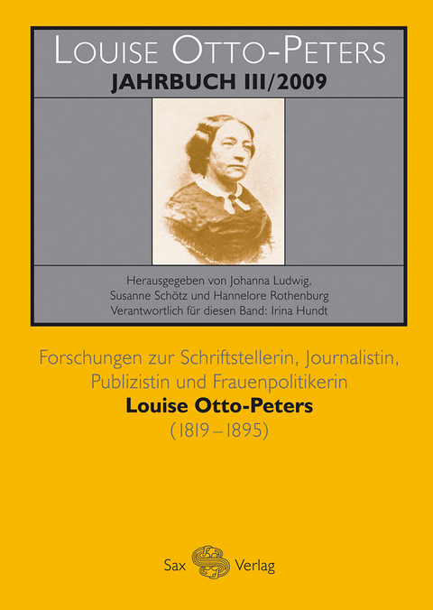 Louise-Otto-Peters-Jahrbuch III/2009 - Irina Hundt