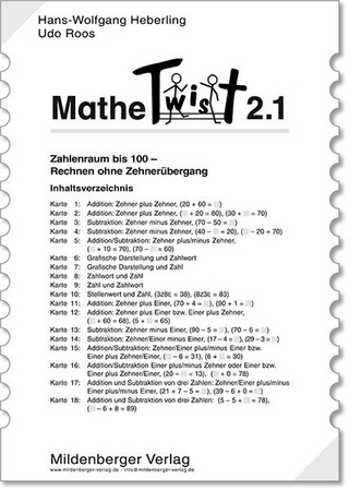 Mathetwist. Rechnen - Spannen - Kontrollieren / 2. Schuljahr. 3 Arbeitskartenprogramme mit jeweils 18 Karten