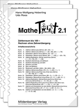 Mathetwist 2, Arbeitskarten gesamt