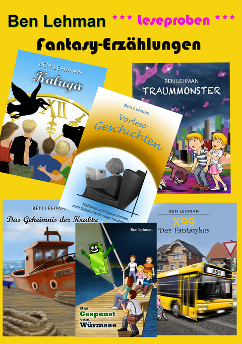 Fantasy-Erz&auml;hlungen - Ben Lehman