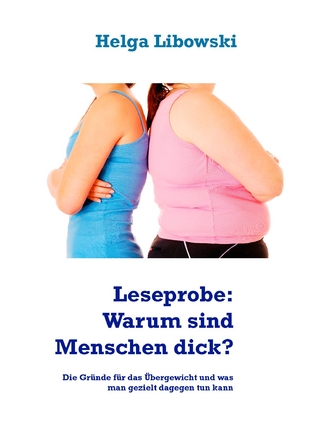 Leseprobe: Warum sind Menschen dick?
