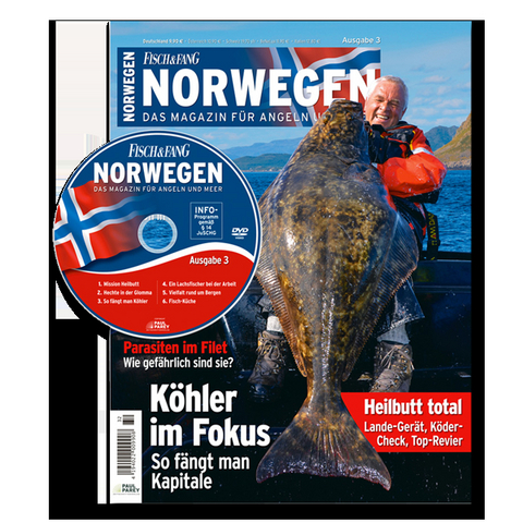 FISCH & FANG Sonderheft Nr. 32: Norwegen Magazin Nr. 3 + DVD