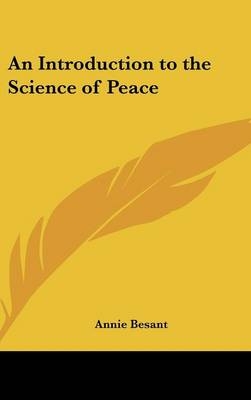 An Introduction to the Science of Peace