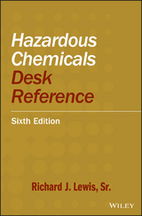 Hazardous Chemicals Desk Reference - Richard J. Lewis