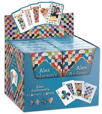 Alex Anderson's Playing Cards POP Display - Alex Anderson