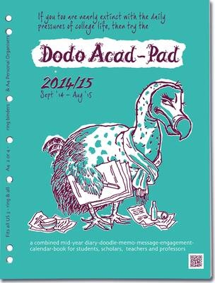 Dodo Acad-Pad A4 2/4 Ring/US Letter 3-Ring/Filofax-Compatible UNIVERSAL Diary Refill   2014 - 2015 Week to View Academic Mid Year Diary