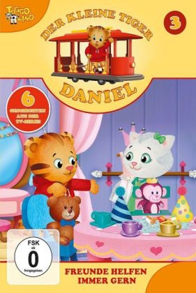 Der kleine Tiger Daniel - Freunde helfen immer gern, 1 DVD