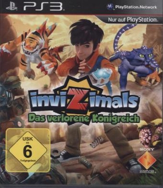Invizimals: Das verlorene Königreich, PS3-Blu-ray Disc