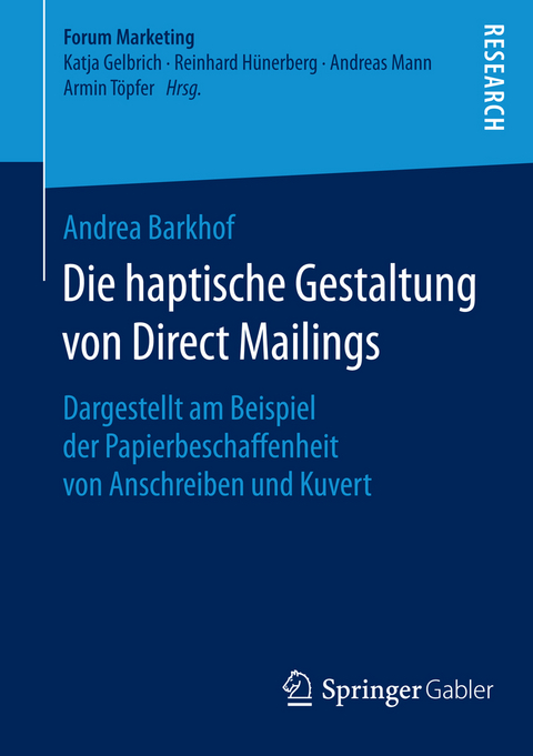 Die haptische Gestaltung von Direct Mailings - Andrea Barkhof