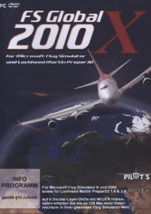 AddOn FSX Global 2010, DVD-ROM