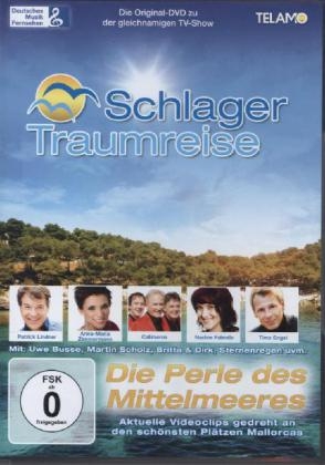 Schlager Traumreise - Die Perle des Mittelmeers, 1 DVD -  Various