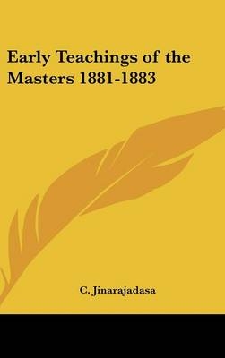 Early Teachings of the Masters 1881-1883