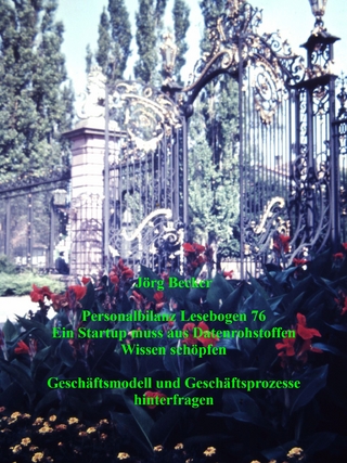 Personalbilanz Lesebogen 76 Ein Startup muss aus Datenrohstoffen Wissen schöpfen