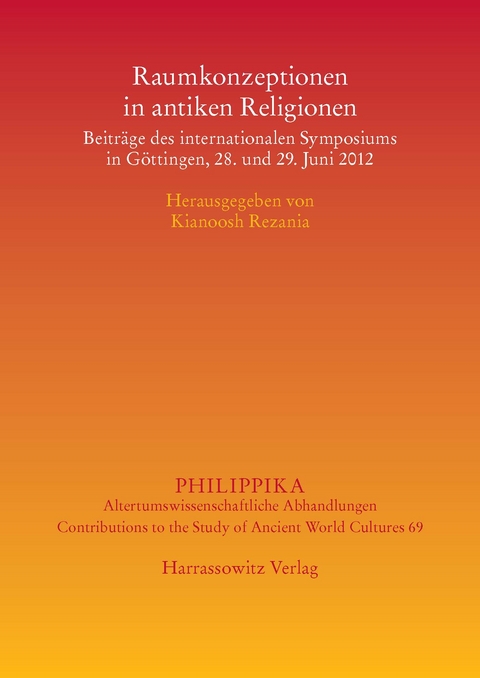 Raumkonzeptionen in antiken Religionen - 