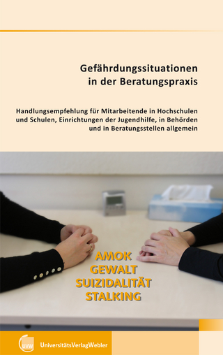 Gefährdungssituationen in der Beratungspraxis Amok – Gewalt – Suizidalität – Stalking