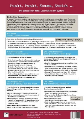 Die Satzzeichen-Tafel