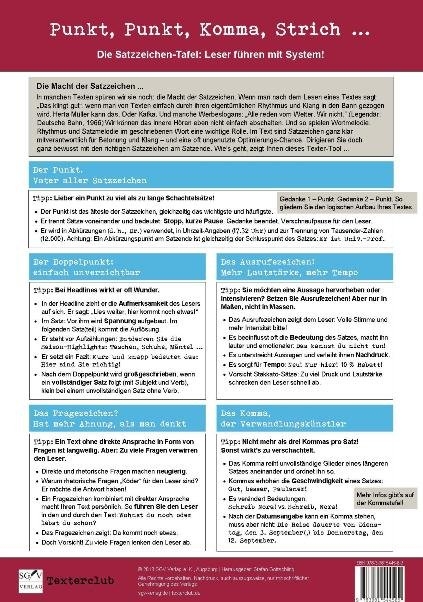 Die Satzzeichen-Tafel - 