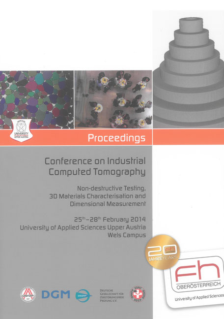 Conference on Industrial Computed Tomography (ICT) 2014 - 