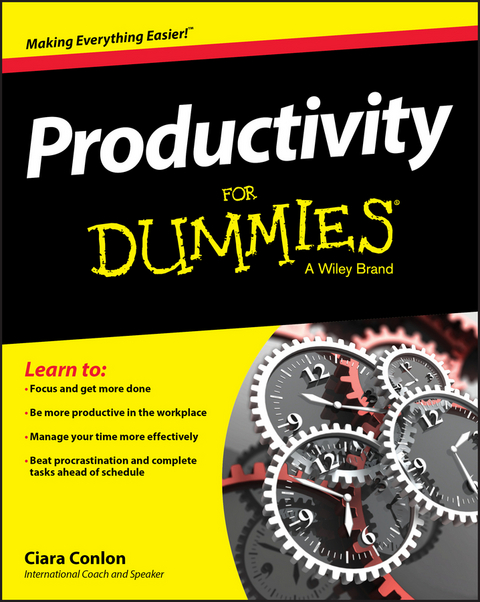 Productivity For Dummies - Ciara Conlon
